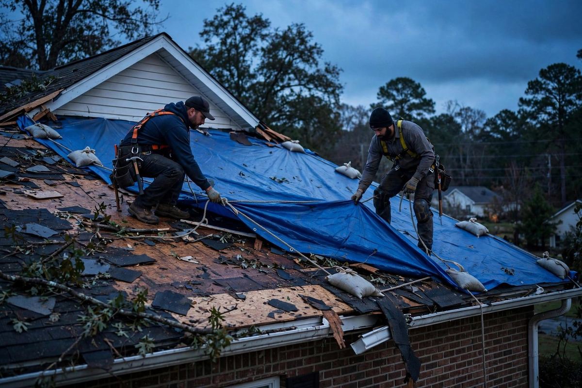 Emergency Roof Repair: What to Do Before Help Arrives