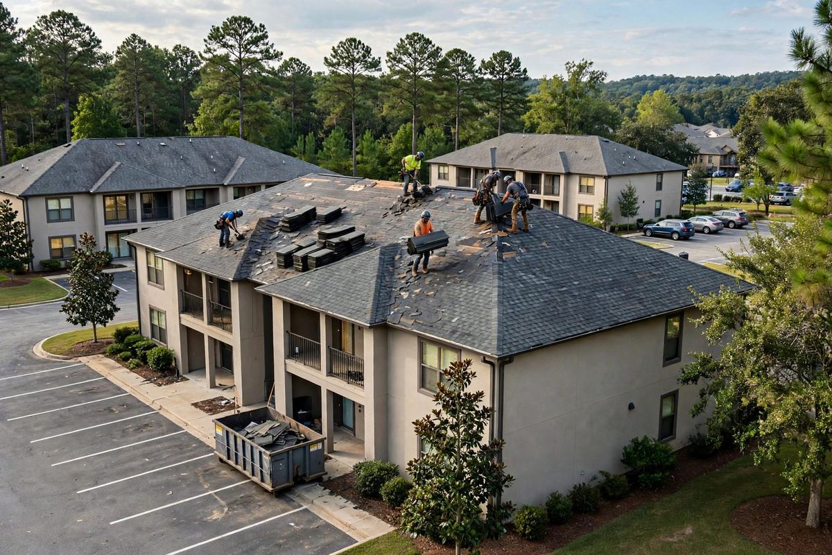 Roofing in Franklin Gateway & South Marietta, GA — Clark Brothers Roofing, Marietta GA