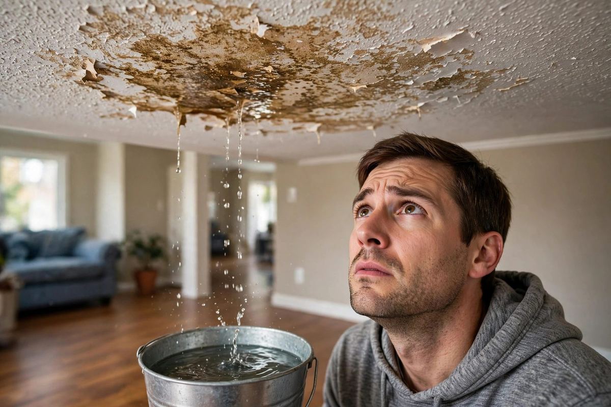 Why Is My Ceiling Leaking After Heavy Rain in Marietta?